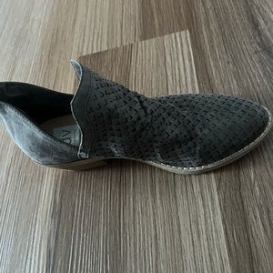 Dolce vita perforated cutout ankle bootie